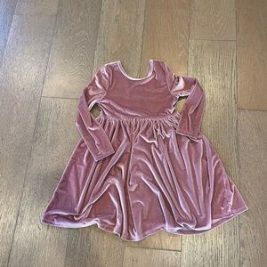 Pink Chicken Velour Steph Dress